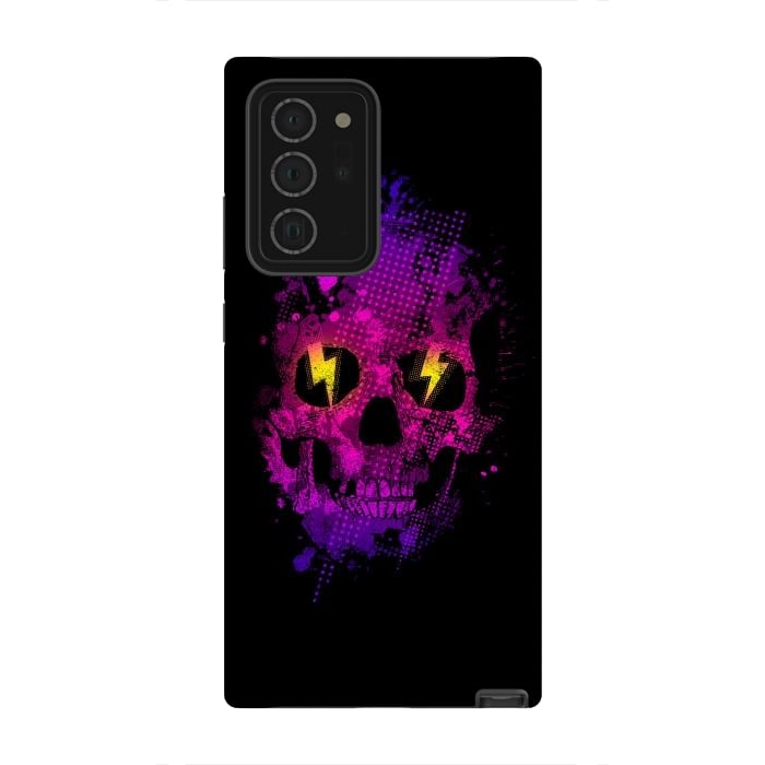 Galaxy Note 20 Ultra StrongFit Acid Skull by Mitxel Gonzalez