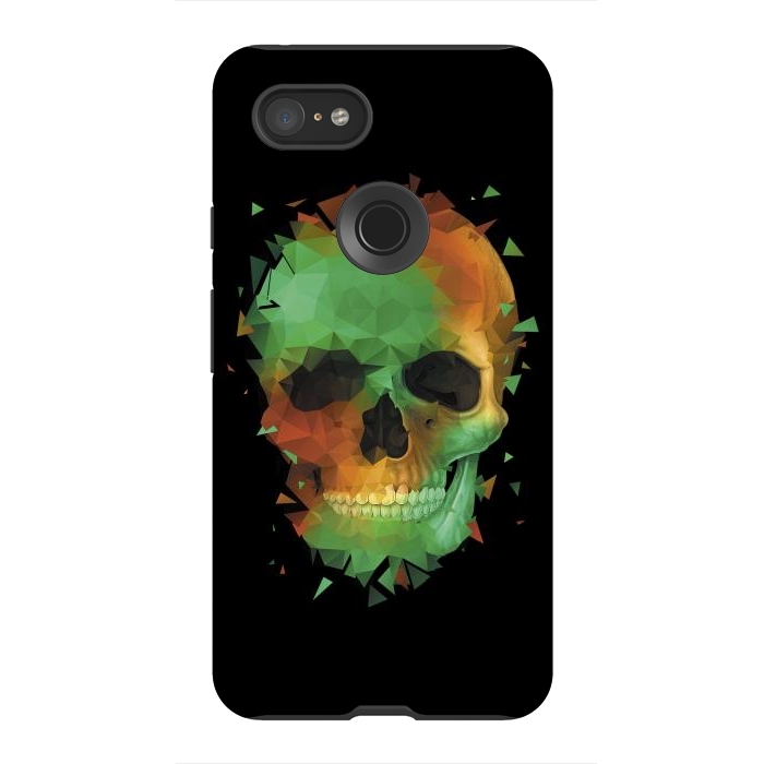 Pixel 3XL StrongFit Geometry Reconstruction Skull by Sitchko