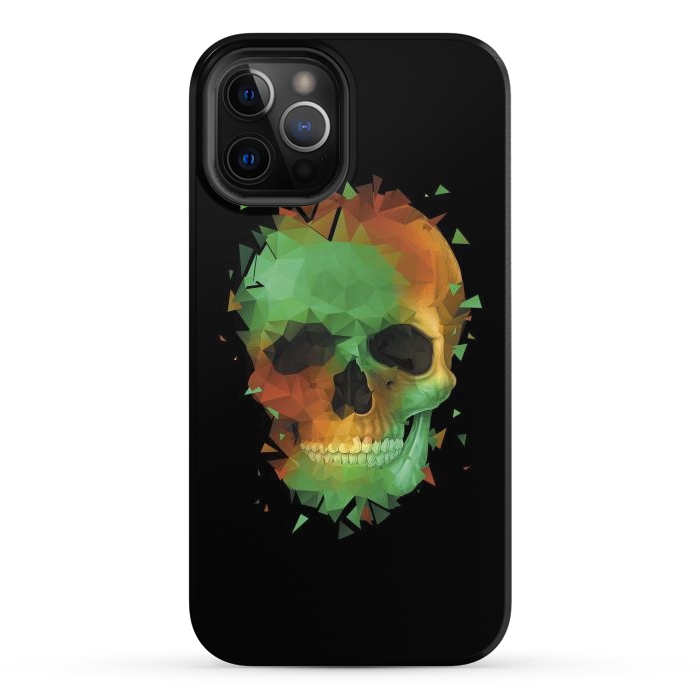 iPhone 12 Pro Max StrongFit Geometry Reconstruction Skull by Sitchko