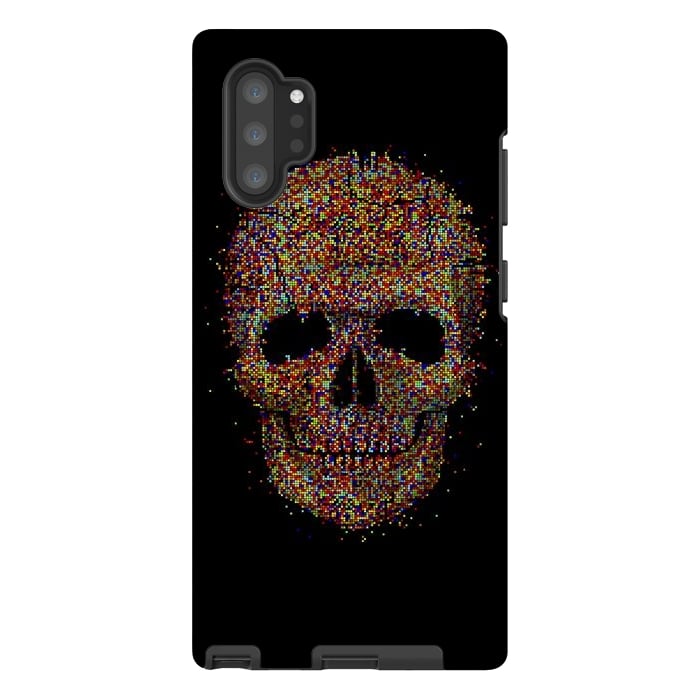 Galaxy Note 10 plus StrongFit Acid Skull by Sitchko