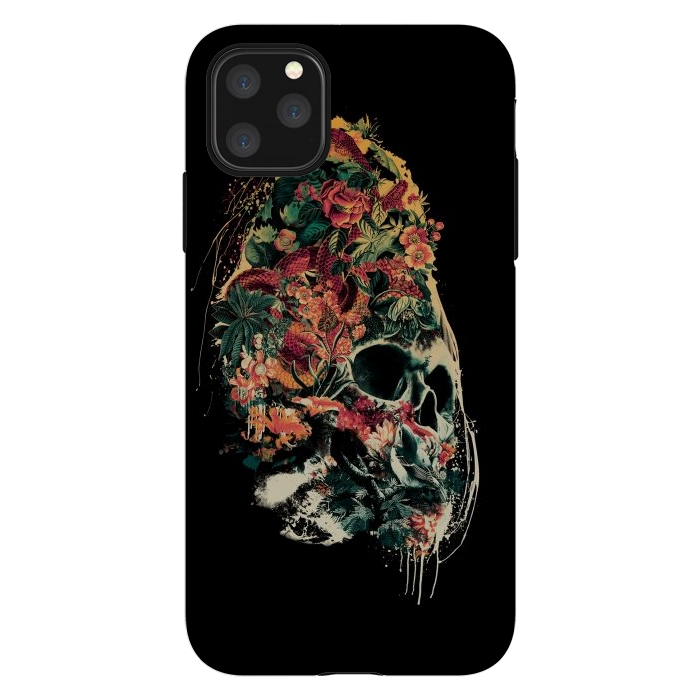 iPhone 11 Pro Max StrongFit Snake and Skull by Riza Peker