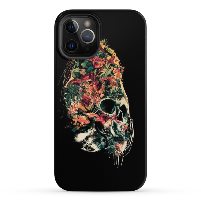 iPhone 12 Pro Max StrongFit Snake and Skull by Riza Peker