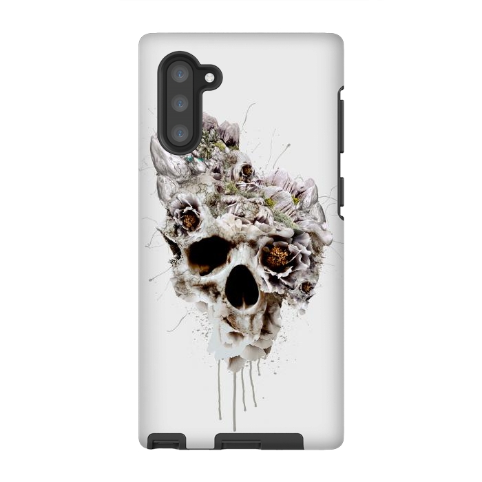 Galaxy Note 10 StrongFit Skull Castle II by Riza Peker