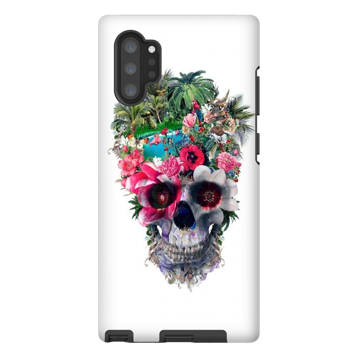 Galaxy Note 10 plus StrongFit Summer Skull III by Riza Peker