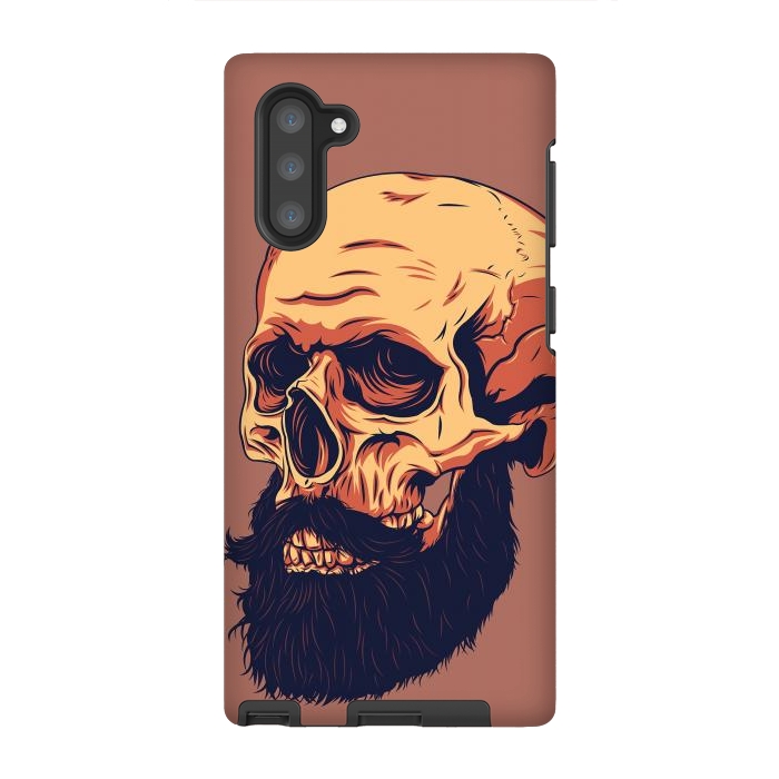 Galaxy Note 10 StrongFit Mr. Skull by Roland Banrévi
