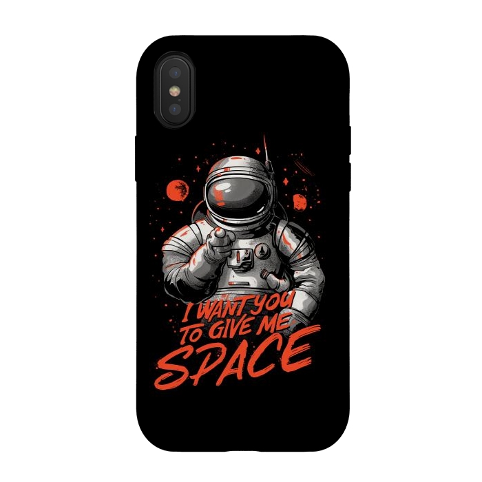 iPhone Xs / X StrongFit I want you to give me space by eduely