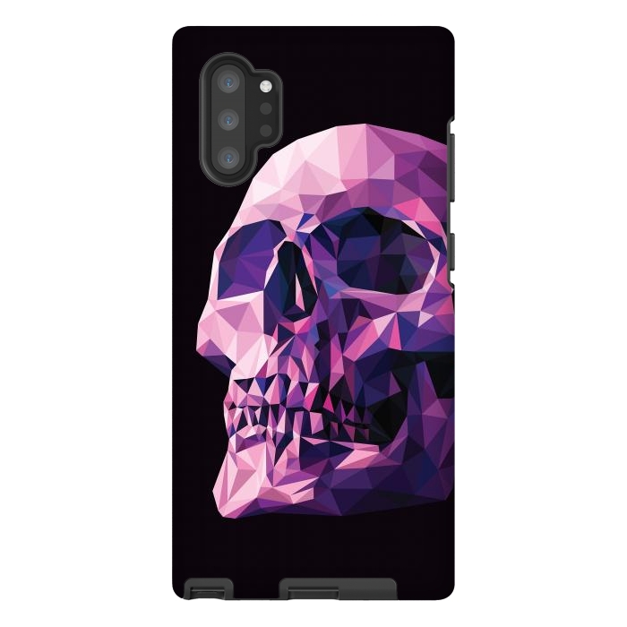 Galaxy Note 10 plus StrongFit Skull by Roland Banrévi