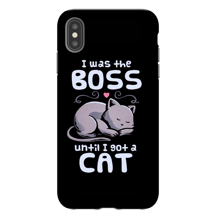 iPhone Xs Max StrongFit I Was the Boss by eduely