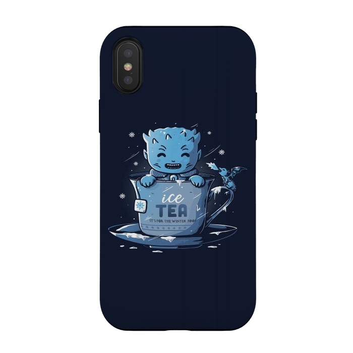 iPhone Xs / X StrongFit Ice Tea by eduely