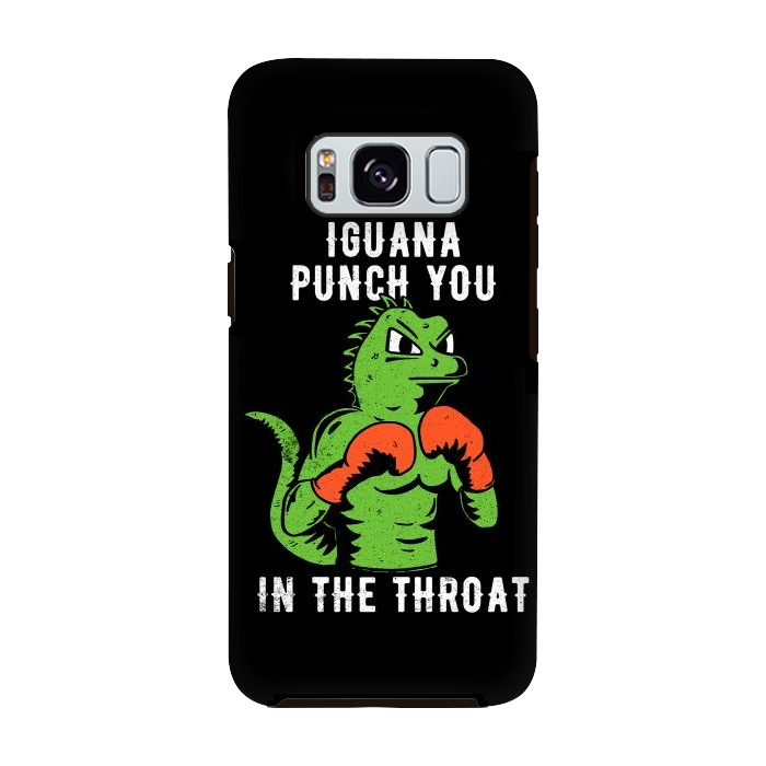 Galaxy S8 StrongFit Iguana Punch You by eduely