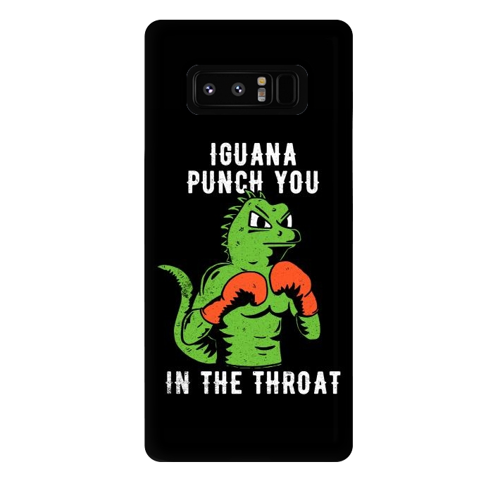 Galaxy Note 8 StrongFit Iguana Punch You by eduely