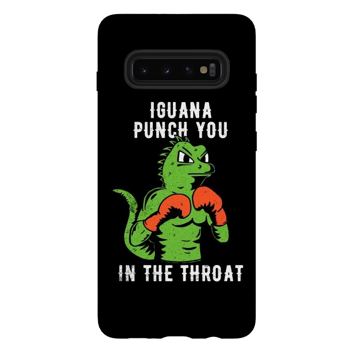Galaxy S10 plus StrongFit Iguana Punch You by eduely