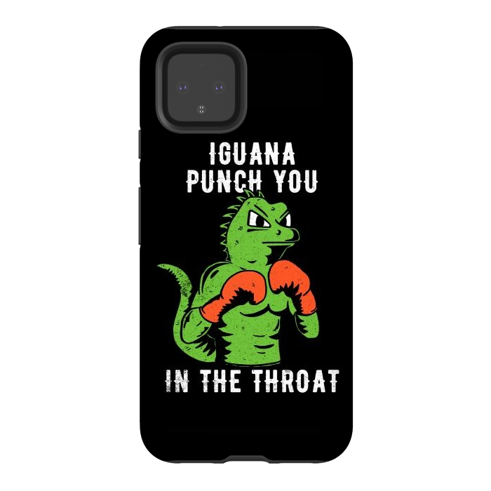 Pixel 4 StrongFit Iguana Punch You by eduely