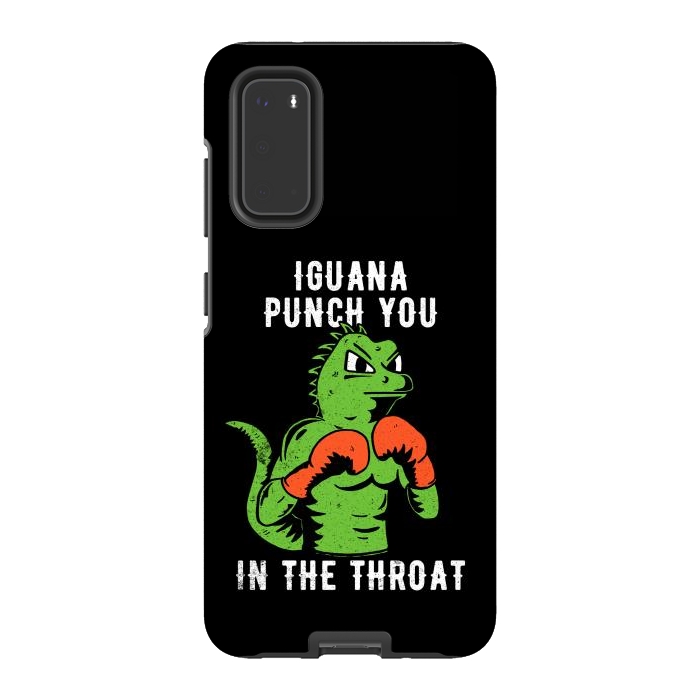 Galaxy S20 StrongFit Iguana Punch You by eduely