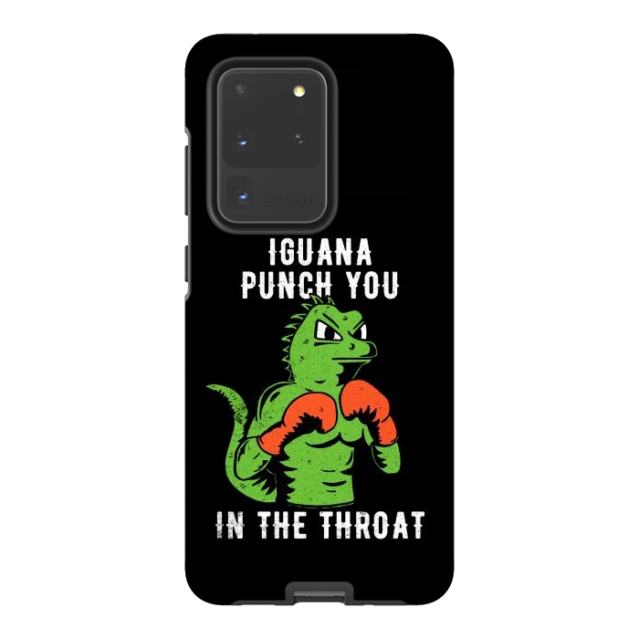 Galaxy S20 Ultra StrongFit Iguana Punch You by eduely