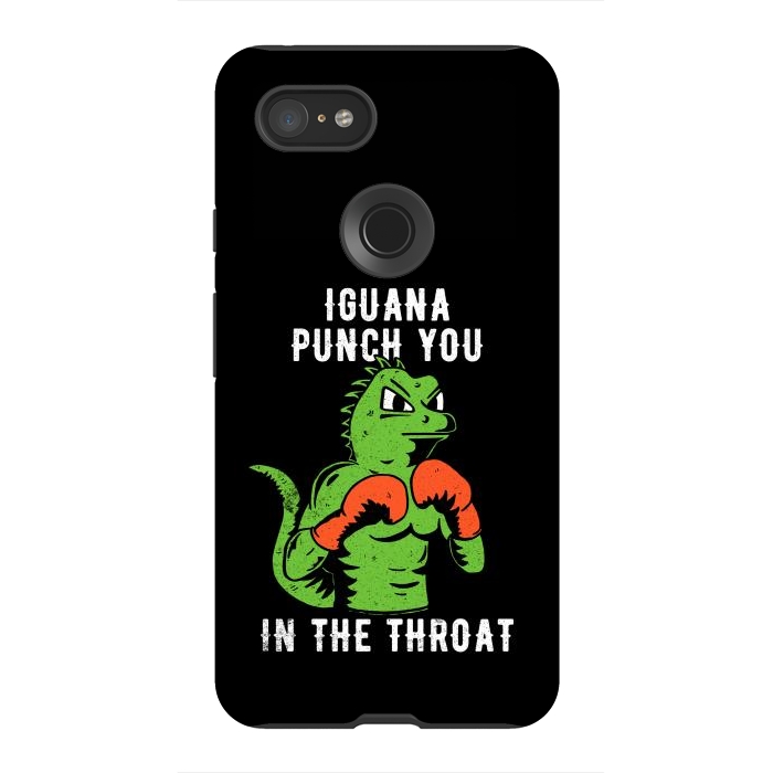 Pixel 3XL StrongFit Iguana Punch You by eduely