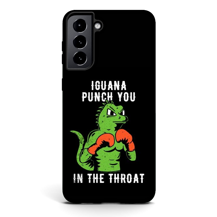 Galaxy S21 plus StrongFit Iguana Punch You by eduely