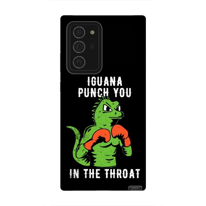 Galaxy Note 20 Ultra StrongFit Iguana Punch You by eduely