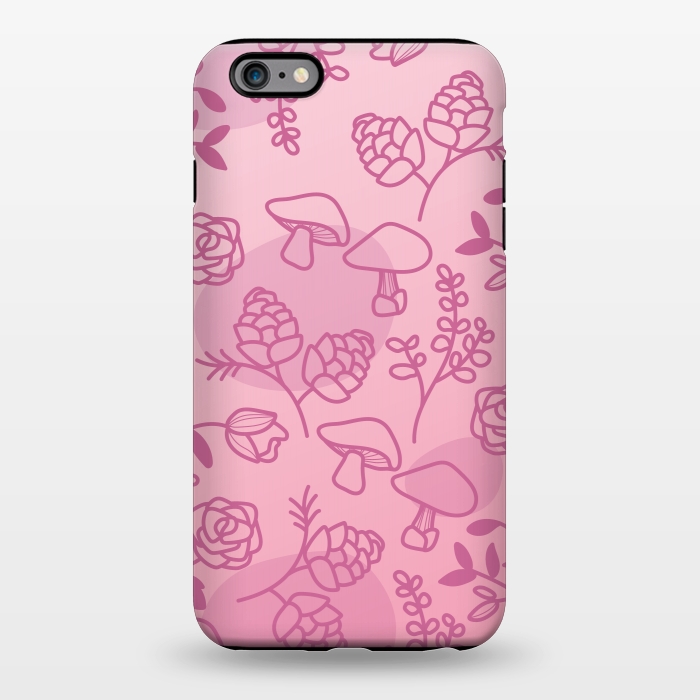 iPhone 6/6s plus StrongFit Flores Rosa by daivos