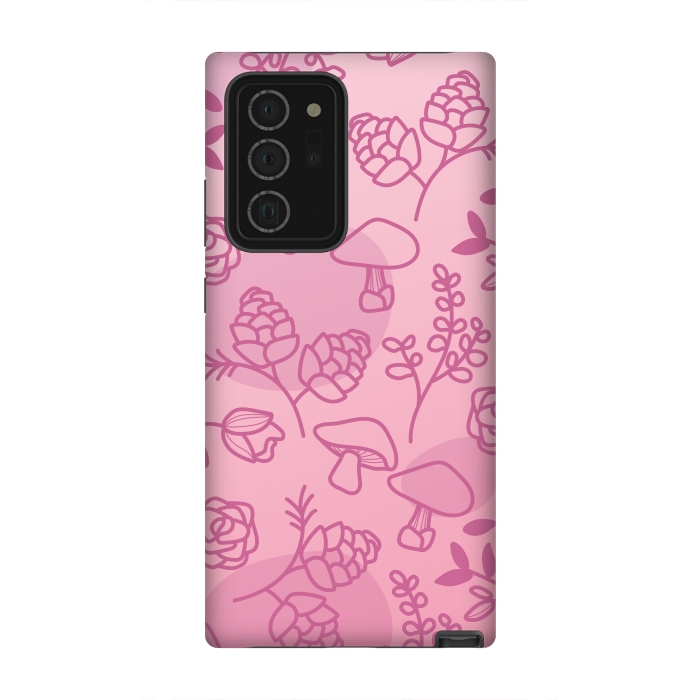 Galaxy Note 20 Ultra StrongFit Flores Rosa by daivos