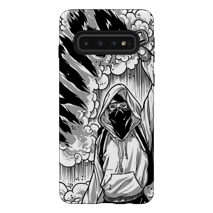 Galaxy S10 StrongFit [antifa] Fight The Power by Draco