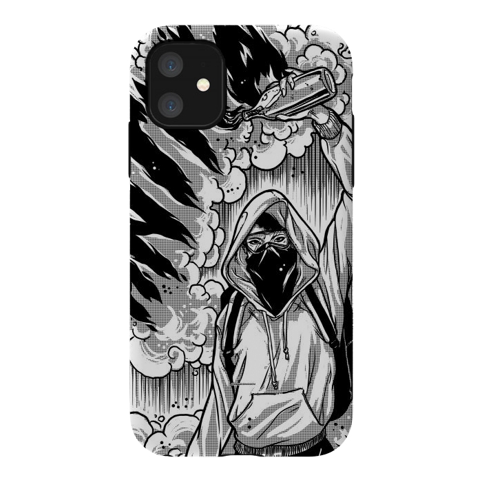 iPhone 11 StrongFit [antifa] Fight The Power by Draco