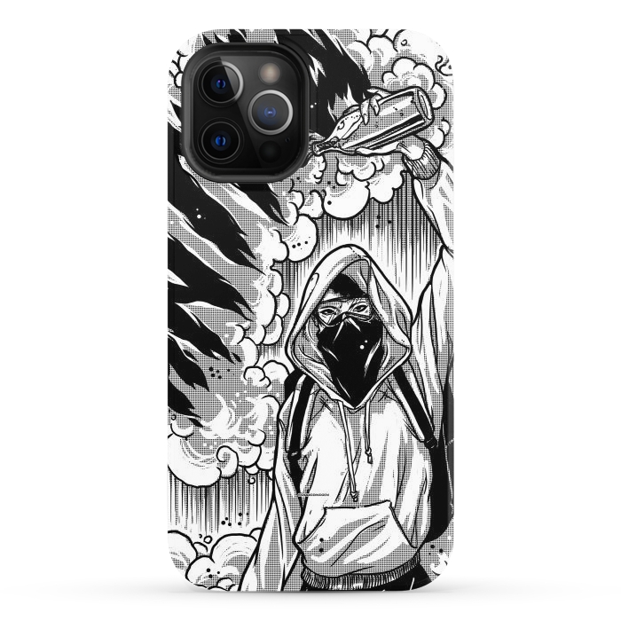 iPhone 12 Pro StrongFit [antifa] Fight The Power by Draco
