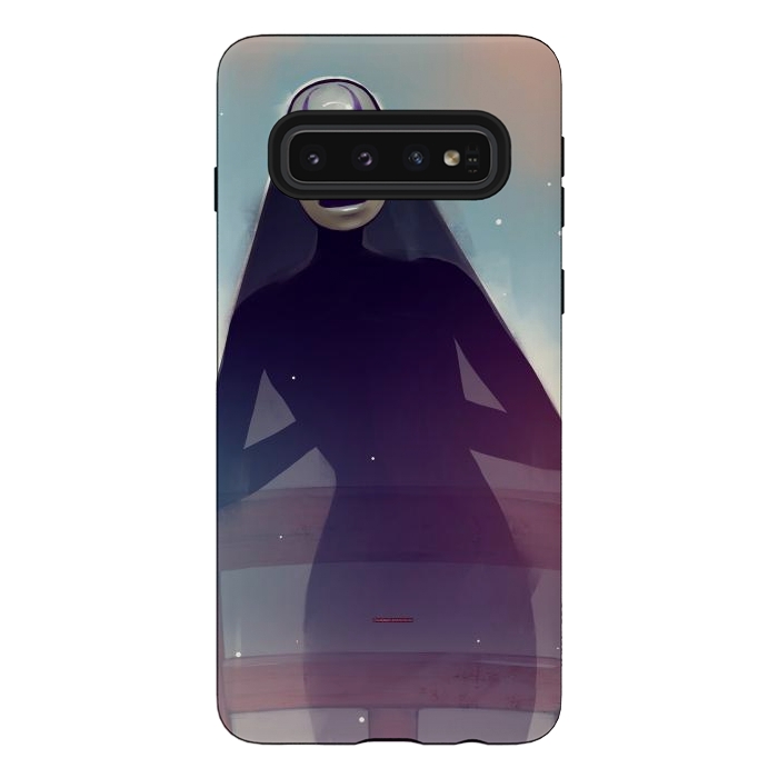 Galaxy S10 StrongFit No-Face by Draco