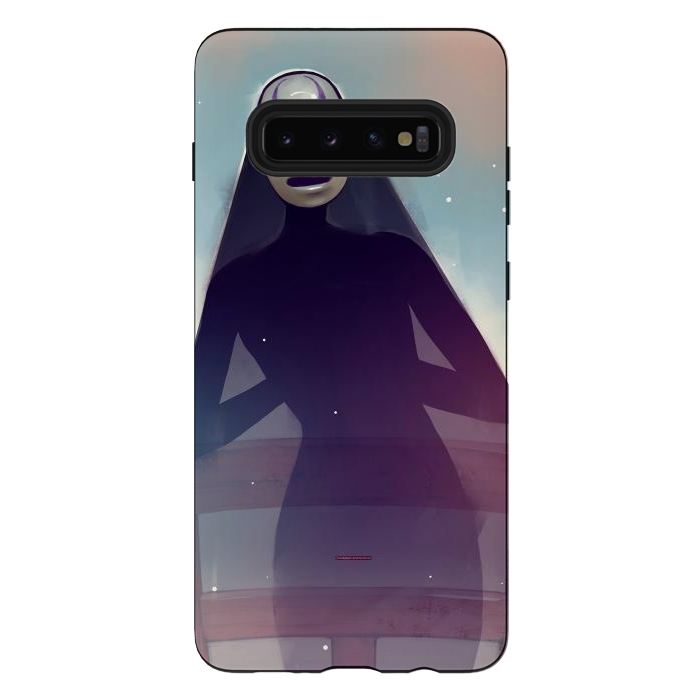 Galaxy S10 plus StrongFit No-Face by Draco