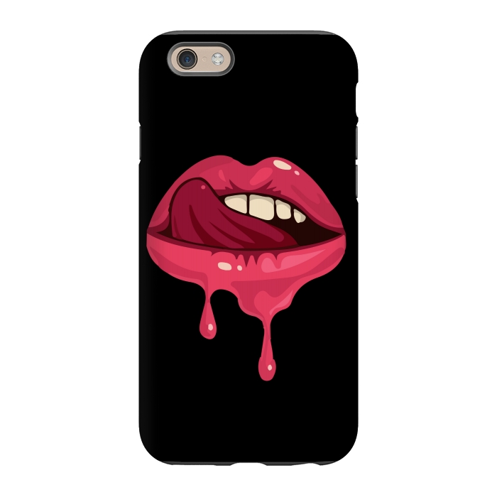 iPhone 6/6s StrongFit crazy lips 2 by MALLIKA