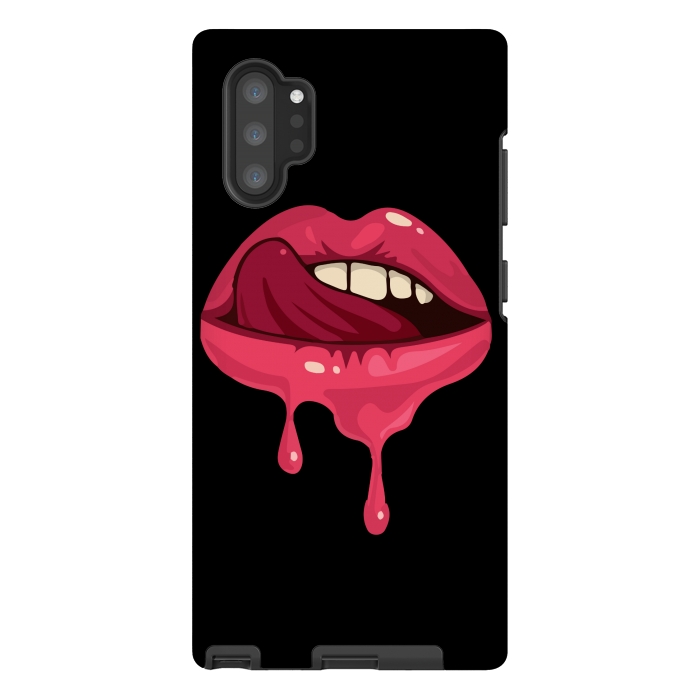 Galaxy Note 10 plus StrongFit crazy lips 2 por MALLIKA