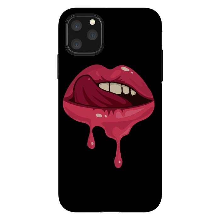 iPhone 11 Pro Max StrongFit crazy lips 2 by MALLIKA