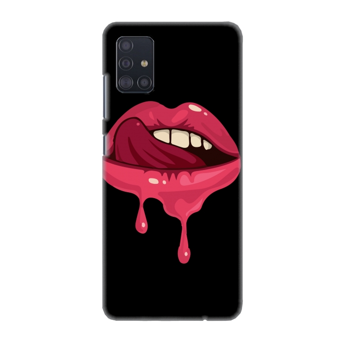 Galaxy A51 SlimFit crazy lips 2 por MALLIKA