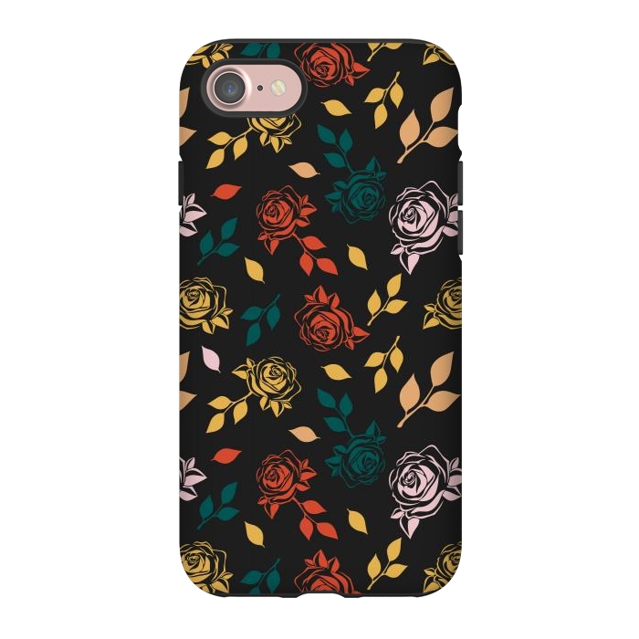 iPhone 7 StrongFit Rose Floral by TMSarts