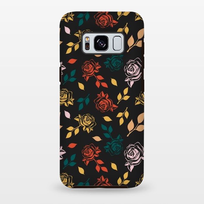 Galaxy S8 plus StrongFit Rose Floral by TMSarts