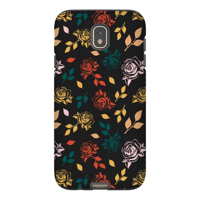 Galaxy J7 StrongFit Rose Floral by TMSarts