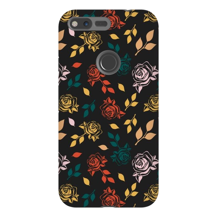 Pixel XL StrongFit Rose Floral by TMSarts
