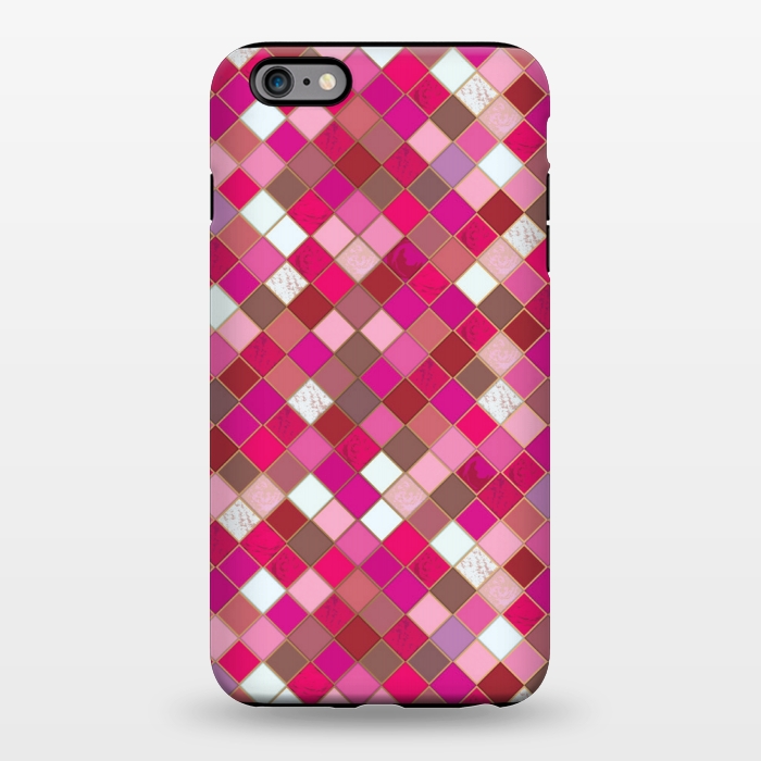 iPhone 6/6s plus StrongFit pink pretty tiles by MALLIKA