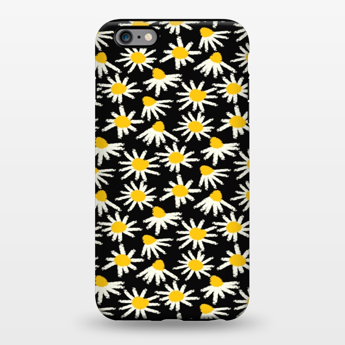 iPhone 6/6s plus StrongFit cute white flowers  by MALLIKA