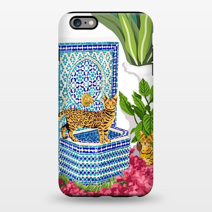 iPhone 6/6s plus StrongFit Royal Cats by Uma Prabhakar Gokhale