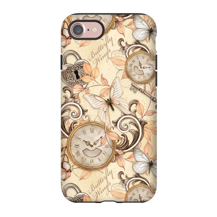 iPhone 7 StrongFit aesthetic butterfly pattern by MALLIKA