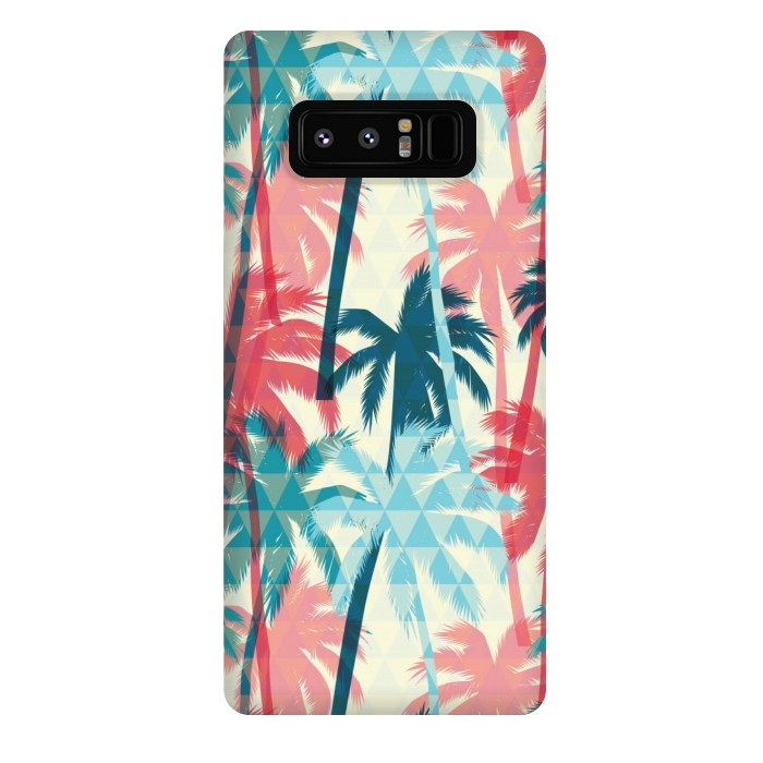 Galaxy Note 8 StrongFit TROPICAL TREES by MALLIKA