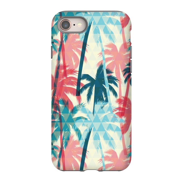 iPhone 8 StrongFit TROPICAL TREES by MALLIKA