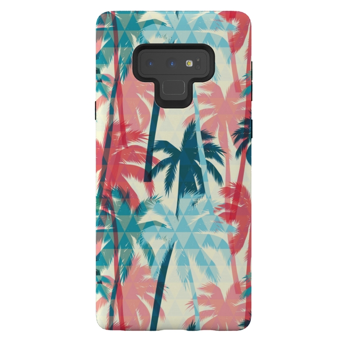 Galaxy Note 9 StrongFit TROPICAL TREES by MALLIKA