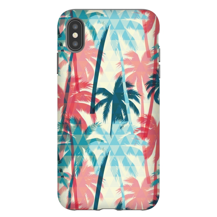 iPhone Xs Max StrongFit TROPICAL TREES by MALLIKA