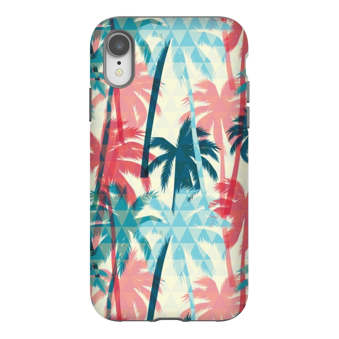 iPhone Xr StrongFit TROPICAL TREES by MALLIKA