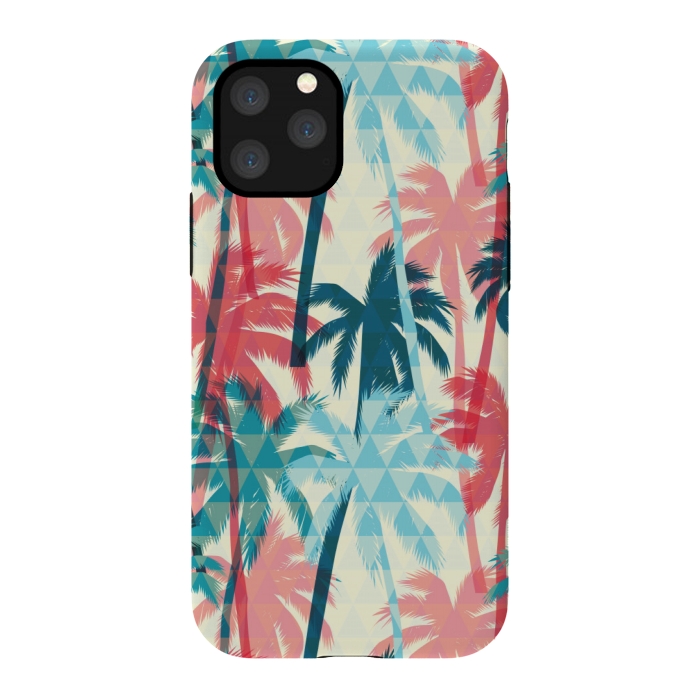 iPhone 11 Pro StrongFit TROPICAL TREES by MALLIKA
