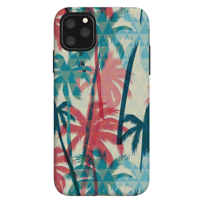 iPhone 11 Pro Max StrongFit TROPICAL TREES by MALLIKA