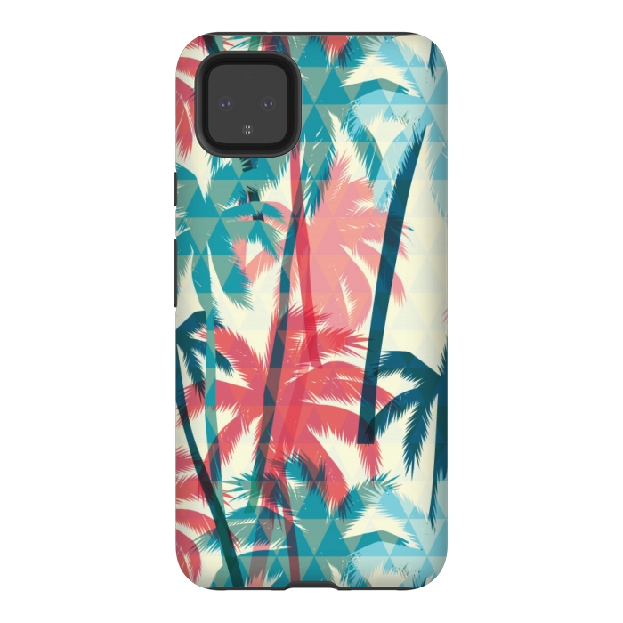 Pixel 4XL StrongFit TROPICAL TREES by MALLIKA