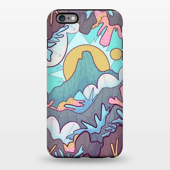 iPhone 6/6s plus StrongFit Coral mountain reef by Steve Wade (Swade)